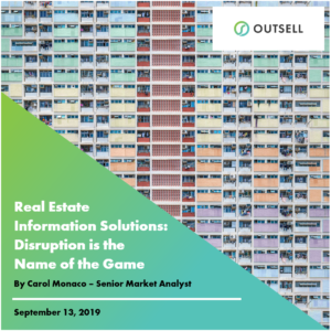 Real Estate Information Solutions: Disruption is the Name of the Game