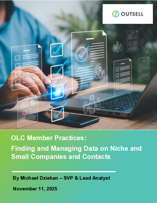 Outsell Member Practices: Finding and Managing Data on Niche and Small Companies and Contacts