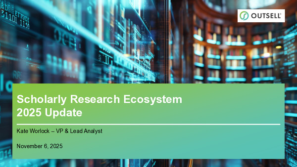 Scholarly Research Ecosystem Update 2025