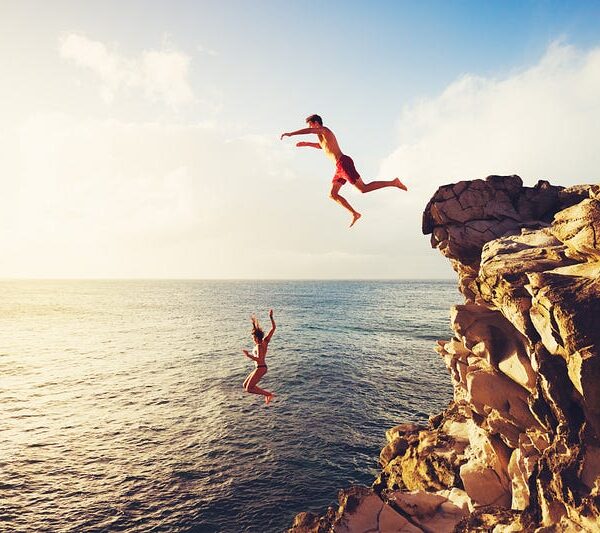 Off a Cliff